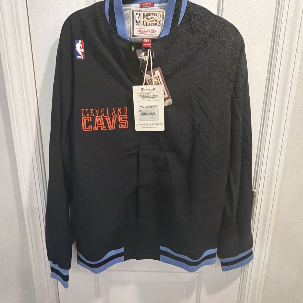 NWT 1994-95 Cleveland Cavaliers  Mitchell & Ness Men's Authentic Warm Up Jacket